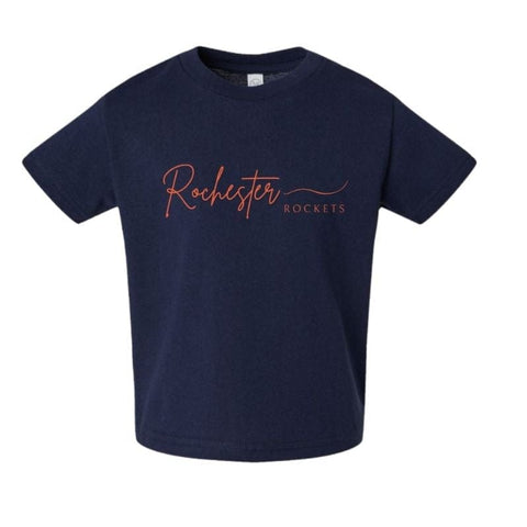 dBoldTees & DTF Transfers Toddler Rochester Line PTO Rabbit Skins T-Shirt - FR008 2T / Navy