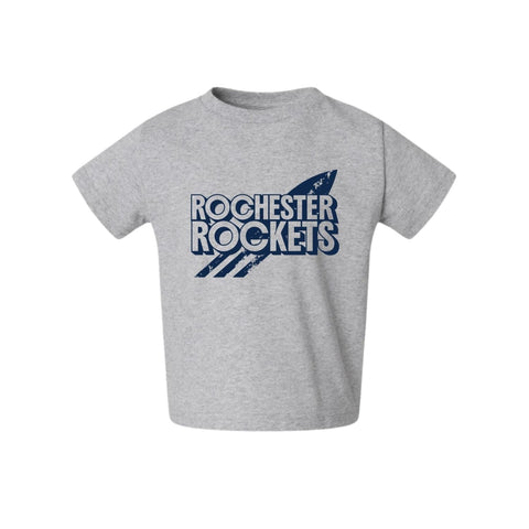 dBoldTees & DTF Transfers Toddler Rochester Rockets PTO Rabbit Skins T-Shirt - FR008 2T / Gray