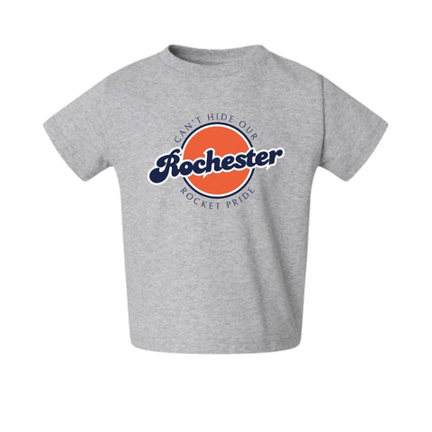 dBoldTees & DTF Transfers Toddler Rocket Pride PTO Rabbit Skins T-Shirt - FR008 2T / Gray