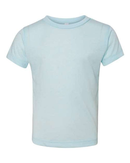 BELLA + CANVAS Toddler Triblend Tee Ice Blue Triblend / 2T