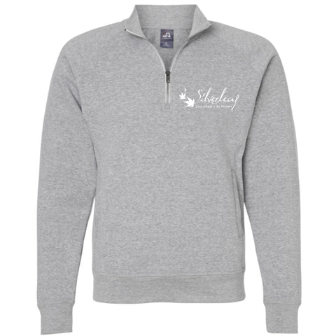 dBoldTees & DTF Transfers Unisex J. America - Triblend Quarter-Zip Sweatshirt - 8869 XS / Gray