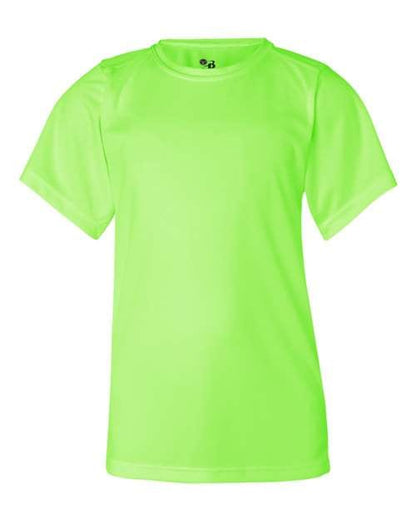 Badger Youth B-Core T-Shirt Lime / XS