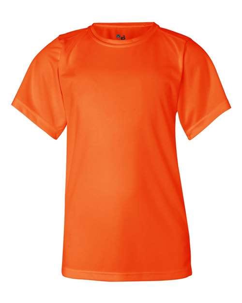 Badger Youth B-Core T-Shirt Safety Orange / XS