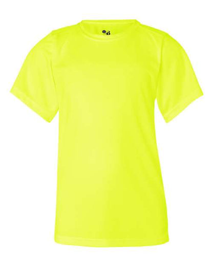 Badger Youth B-Core T-Shirt Safety Yellow / XS