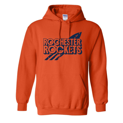 dBoldTees & DTF Transfers Youth Rochester Rockets PTO Gildan Hooded Sweatshirt - FR008 Youth XS / Orange