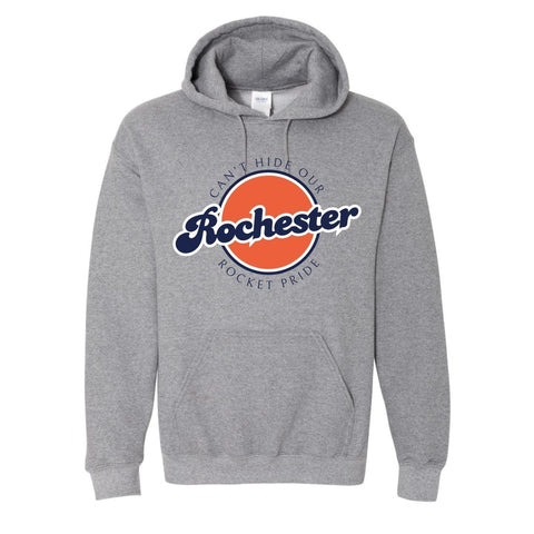 dBoldTees & DTF Transfers Youth Rocket Pride PTO Gildan Hooded Sweatshirt - FR008 Youth XS / Gray