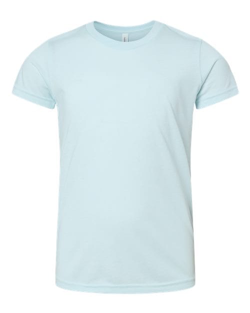 BELLA + CANVAS Youth Triblend Tee Ice Blue Triblend / S