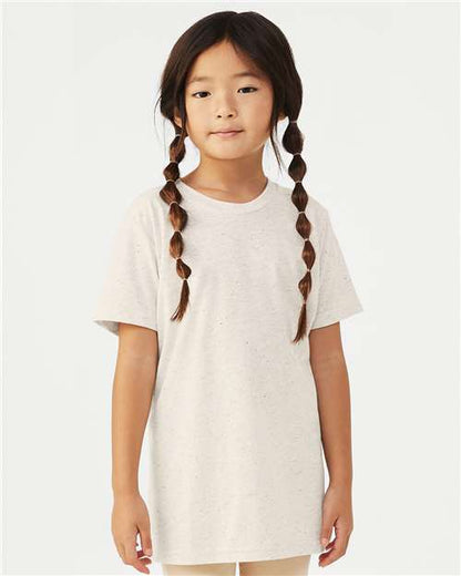 BELLA + CANVAS Youth Triblend Tee Oatmeal Triblend / S