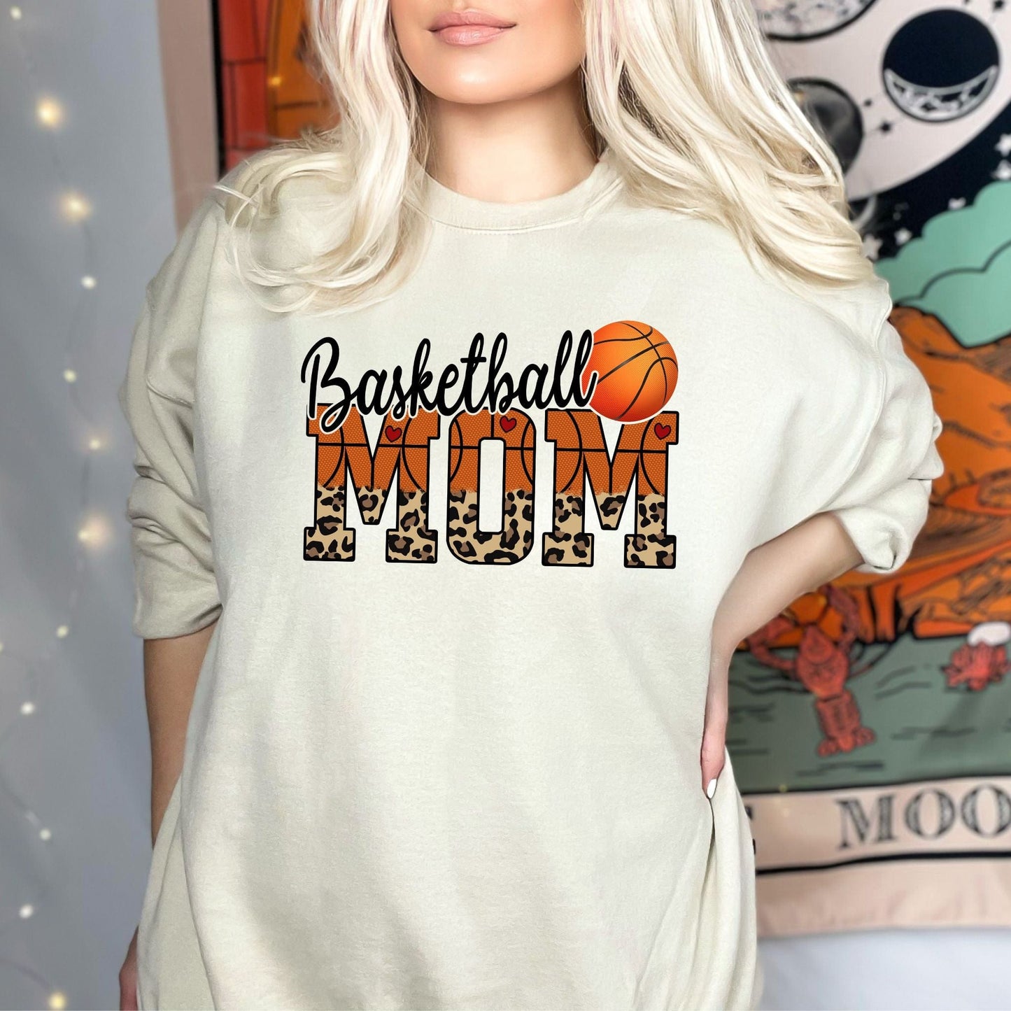 dBoldTees DTF Transfer DTF TRANSFER - 3924 Basketball Mom