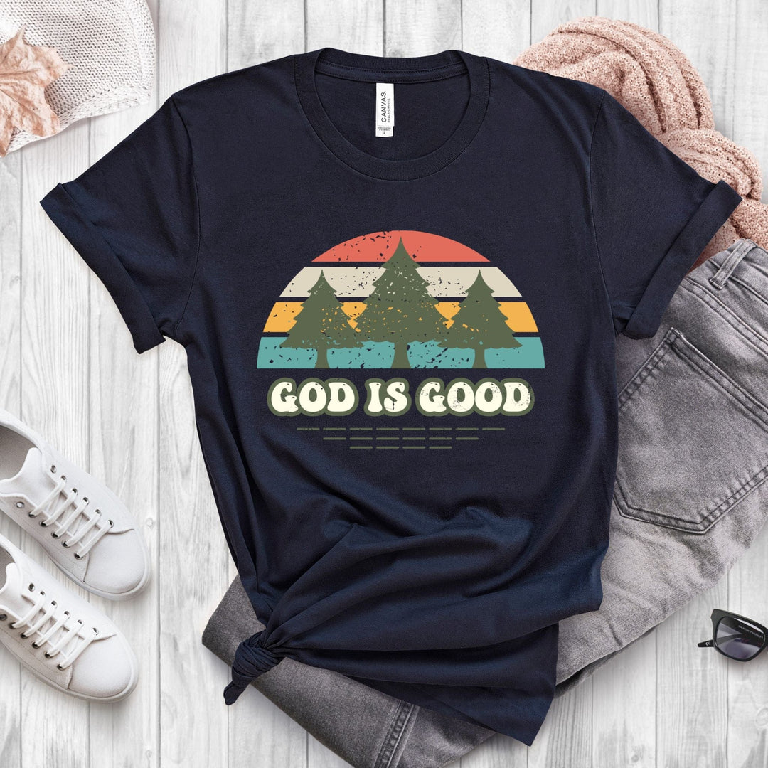 DTF TRANSFER - 3967 God Is Good Distressed – dBoldTees & DTF Transfers