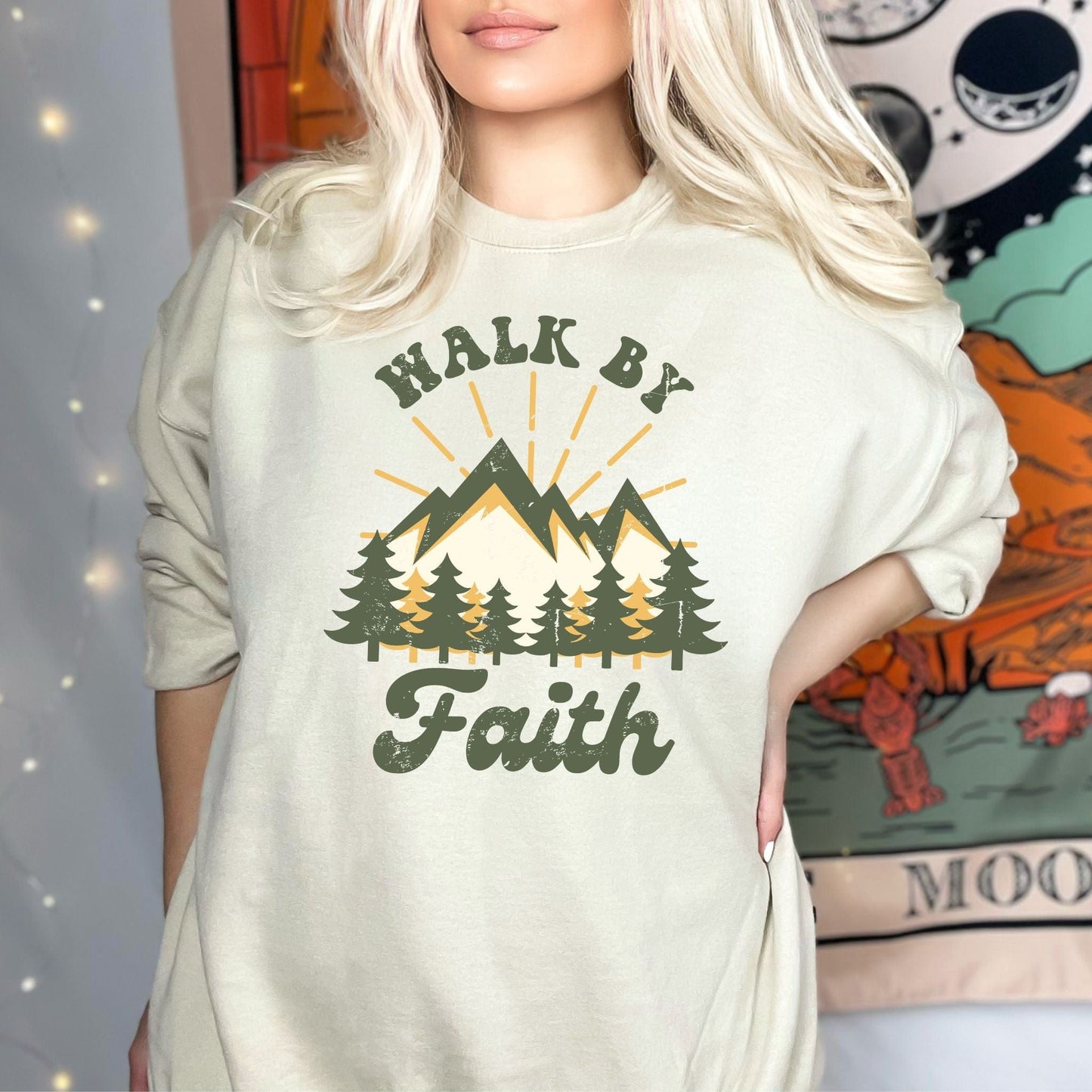 dBoldTees DTF Transfer DTF TRANSFER - 3968 Walk By Faith Distressed