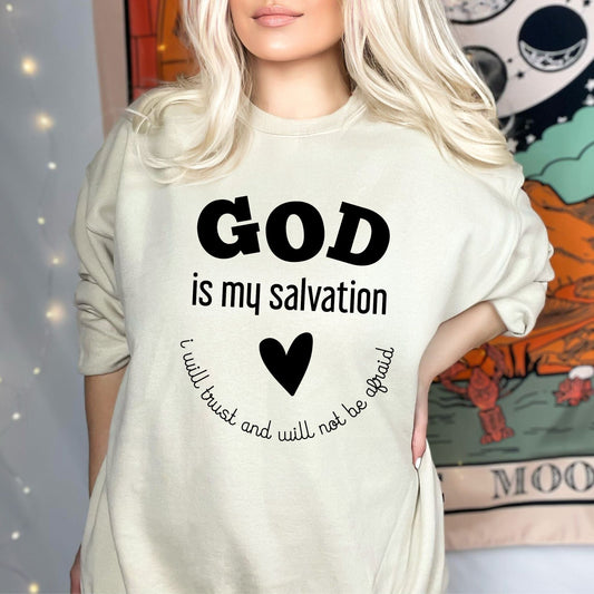 dBoldTees DTF Transfer DTF TRANSFER - 3973 God Is My Salvation