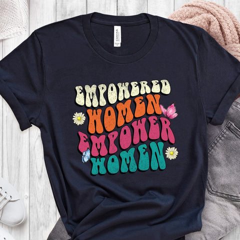 dBoldTees DTF Transfer DTF TRANSFER - 4005 Empowered Women Empower Women Distressed
